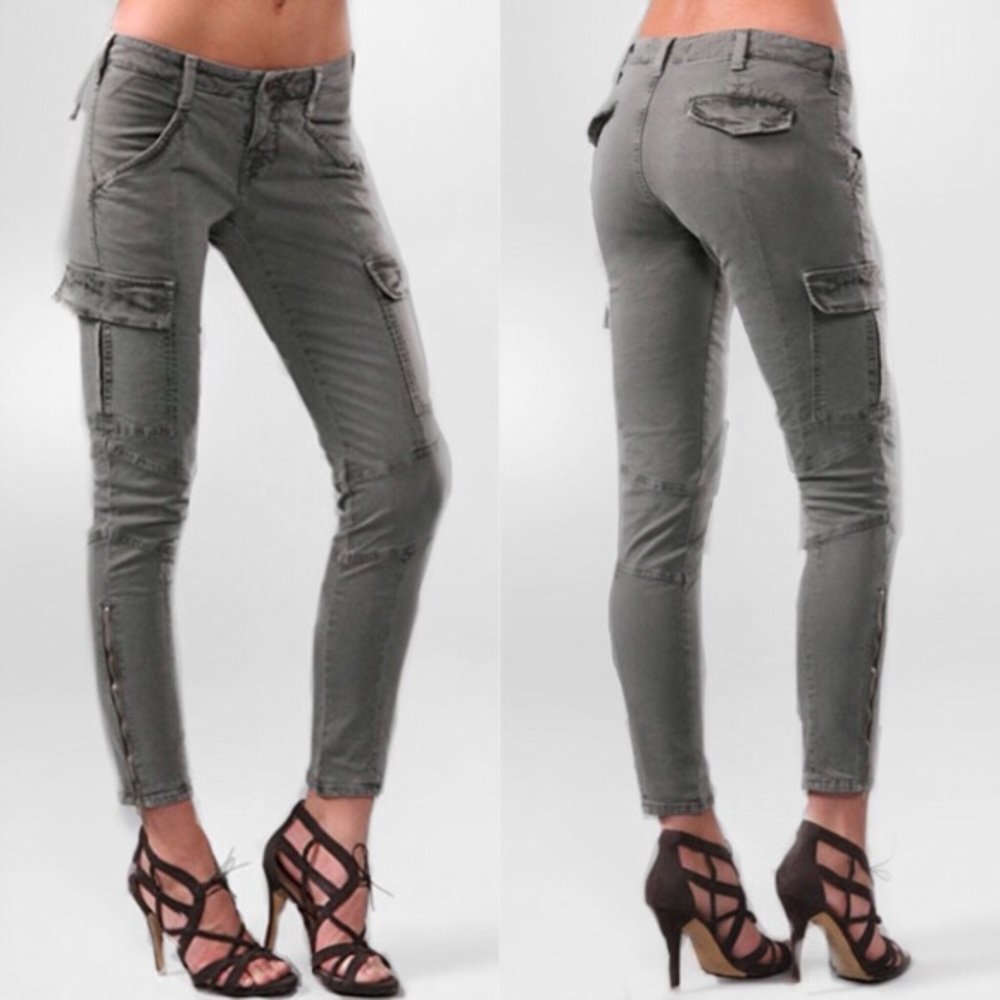 J BRAND Houlihan fitted cargo jeans SIZE 26